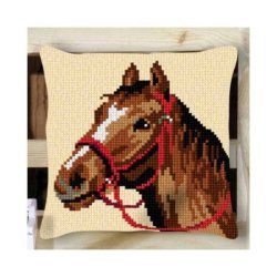 Borduurpakket KUSSEN PAARD NIEUW !