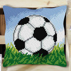 Borduurpakket KUSSEN VOETBAL NIEUW !