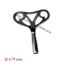 = Klok sleutel = Ø 4.75 mm. =44774