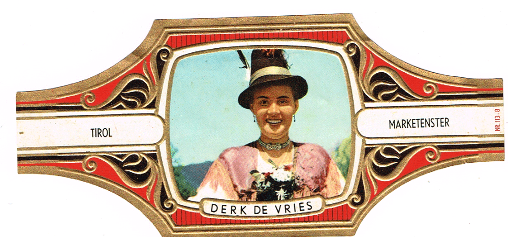 Derk de Vries tirol marketenster serie 113 nr 8 hf 50 - nr. 1