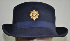 Politiepet politie hoed Zuid Afrika , pet