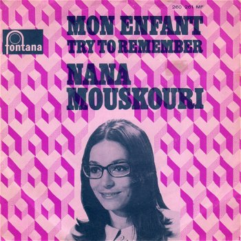 Nana Mouskouri ‎– Mon Enfant (1969) - 0