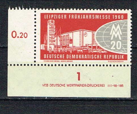 ddr-michel-750-zegel-met-rand-pf hf 63 - nr. 1