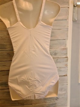 Dames bodysuit control Kleur Wit maat 80B - 1