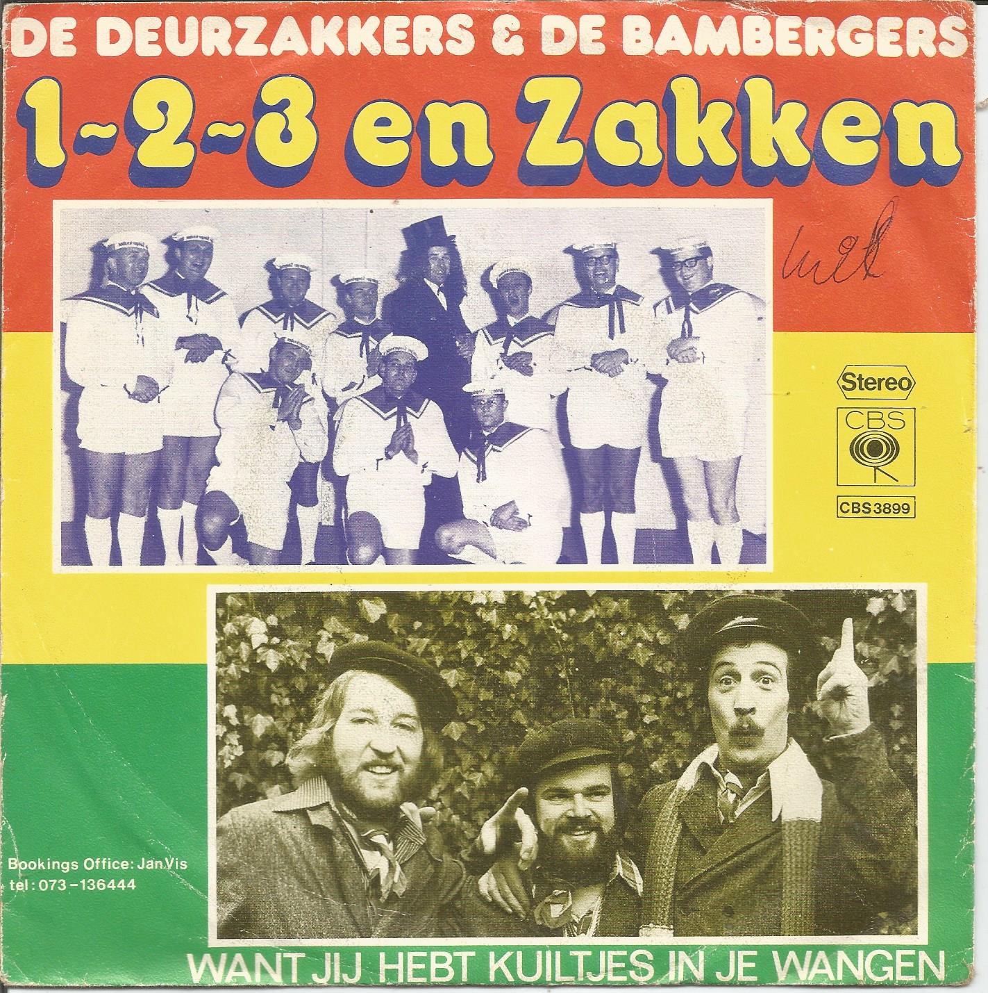 De Deurzakkers & De Bambergers – 1-2-3 En Zakken (1976) - nr. 1