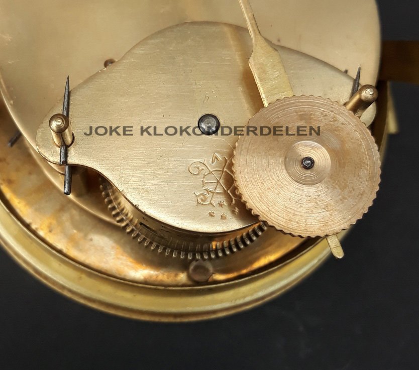 = Pendule uurwerk = Japy Fréres =44781 - Afbeelding 5