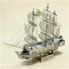Metalen bouwpakket ZOYO Black Pearl Pirate Ship 3D Laser