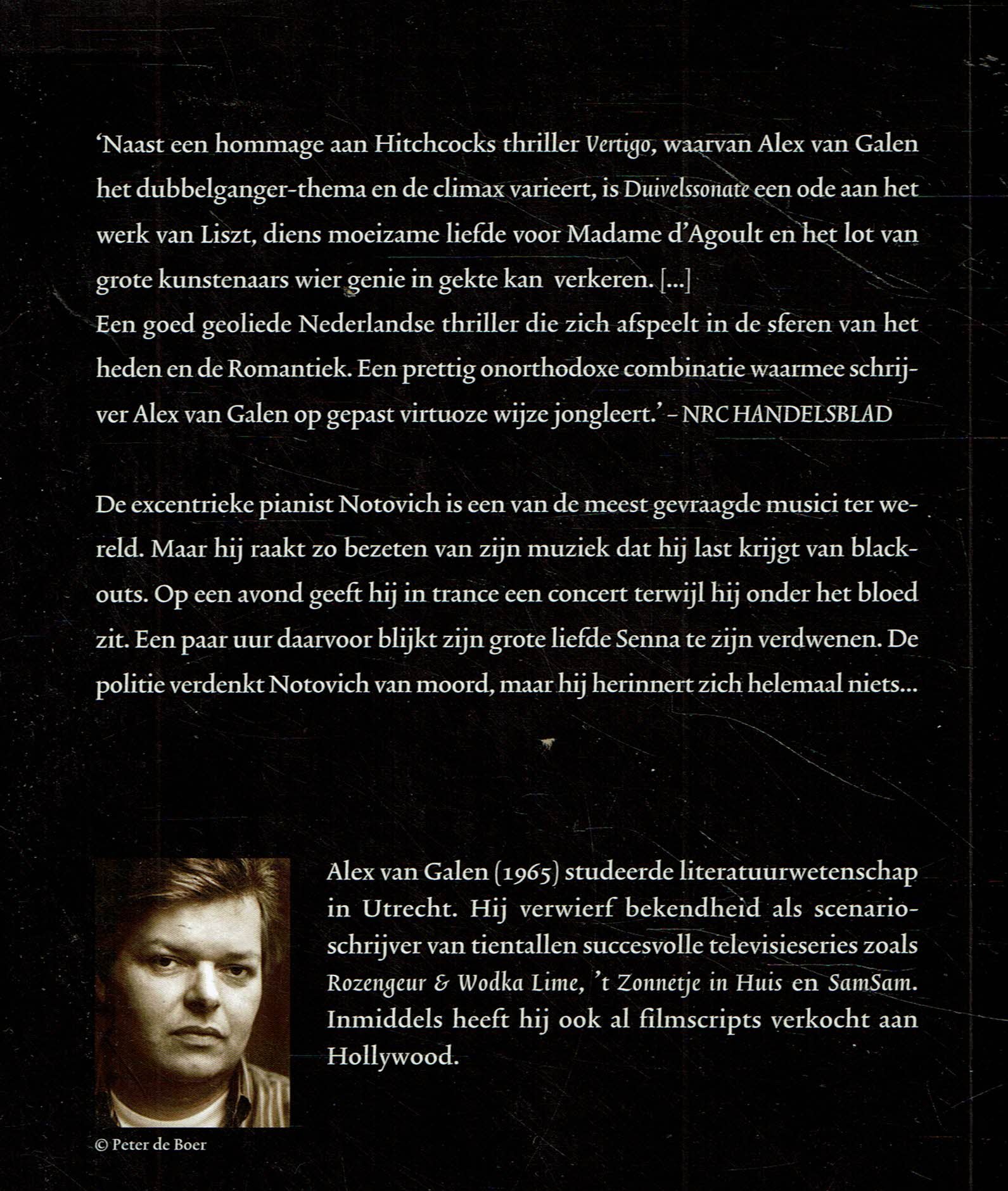 Alex van Galen = Duivelssonate - Afbeelding 2