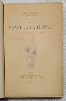 [Reliure] Halévy 1893 La Famille Cardinal Met dubbele suite - 3