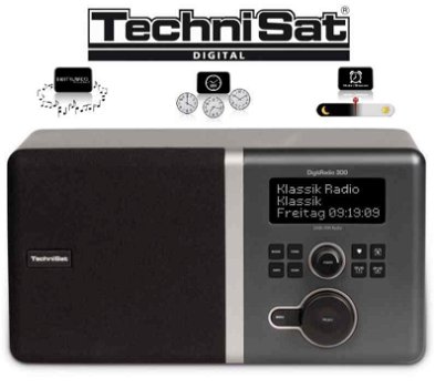 Technisat DAB+ DigitRadio 300 wit - 0