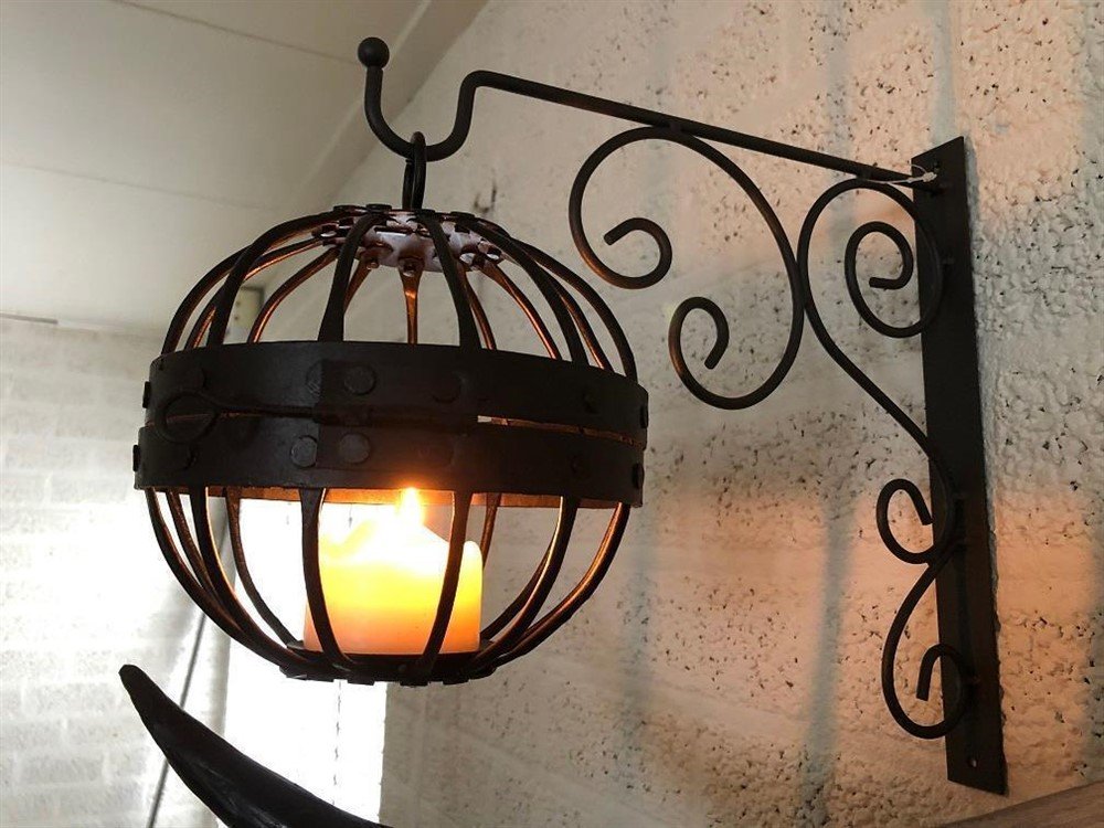 Zeer apart is deze hangende Gace kandelaar-kaars-deco - Afbeelding 2