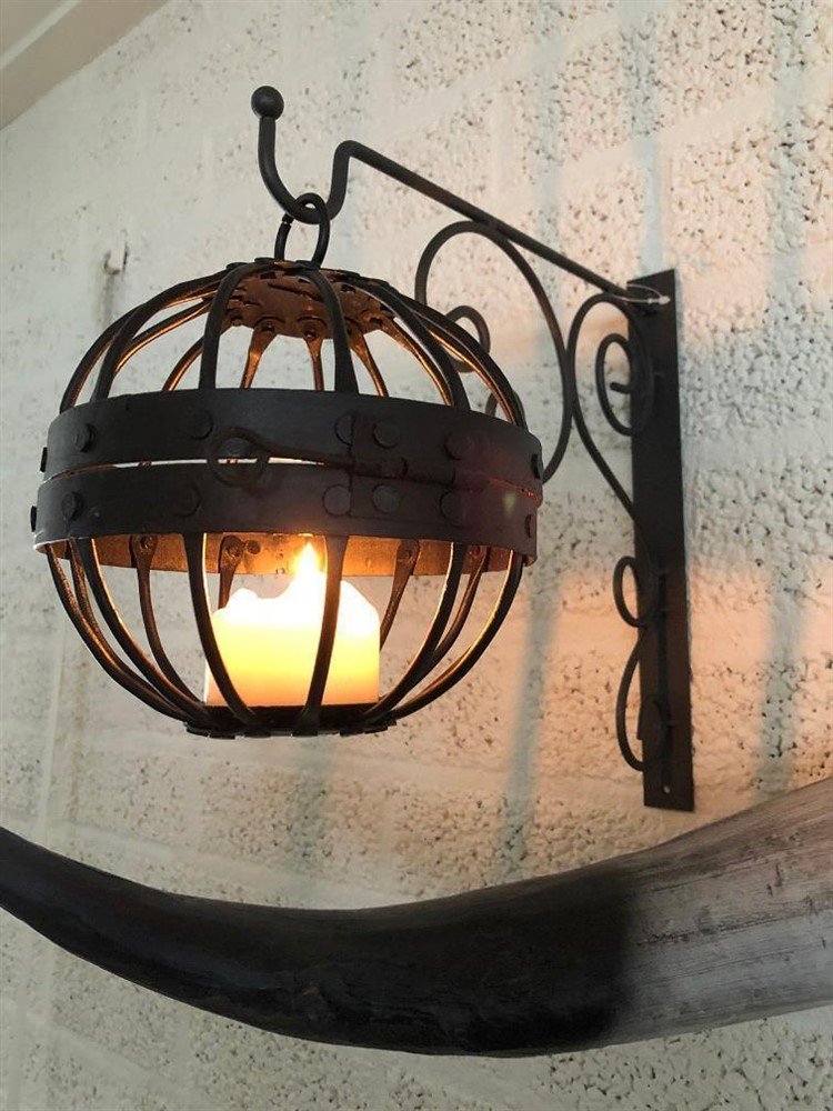 Zeer apart is deze hangende Gace kandelaar-kaars-deco - Afbeelding 6