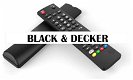 Vervangende afstandsbediening voor de BLACK & DECKER apparatuur. - 0 - Thumbnail