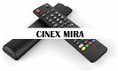 Vervangende afstandsbediening voor de CINEX MIRA apparatuur. - 0 - Thumbnail