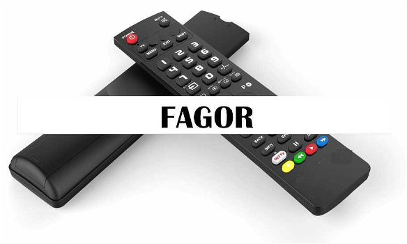 Vervangende afstandsbediening voor de FAGOR apparatuur. - 0