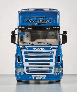 Italeri bouwpakket 3873 1/24 Scania R620 blue shark - 2