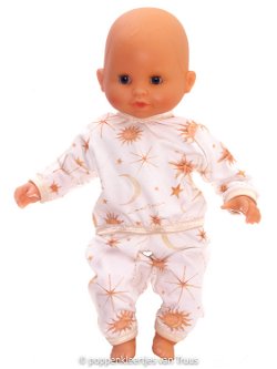 Corolle 30 cm Pyjama zon/maan/ster/off-white