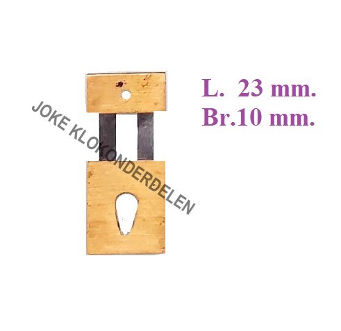 = Slingerveer = Salander / Zaanse klok =44795 - nr. 1