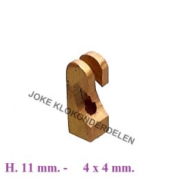 = Slinger haakje Franse pendule =44790