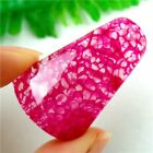 40x27x7mm Unique Rose Dragon Veins Agate Bell kettinghanger, - nr. 1