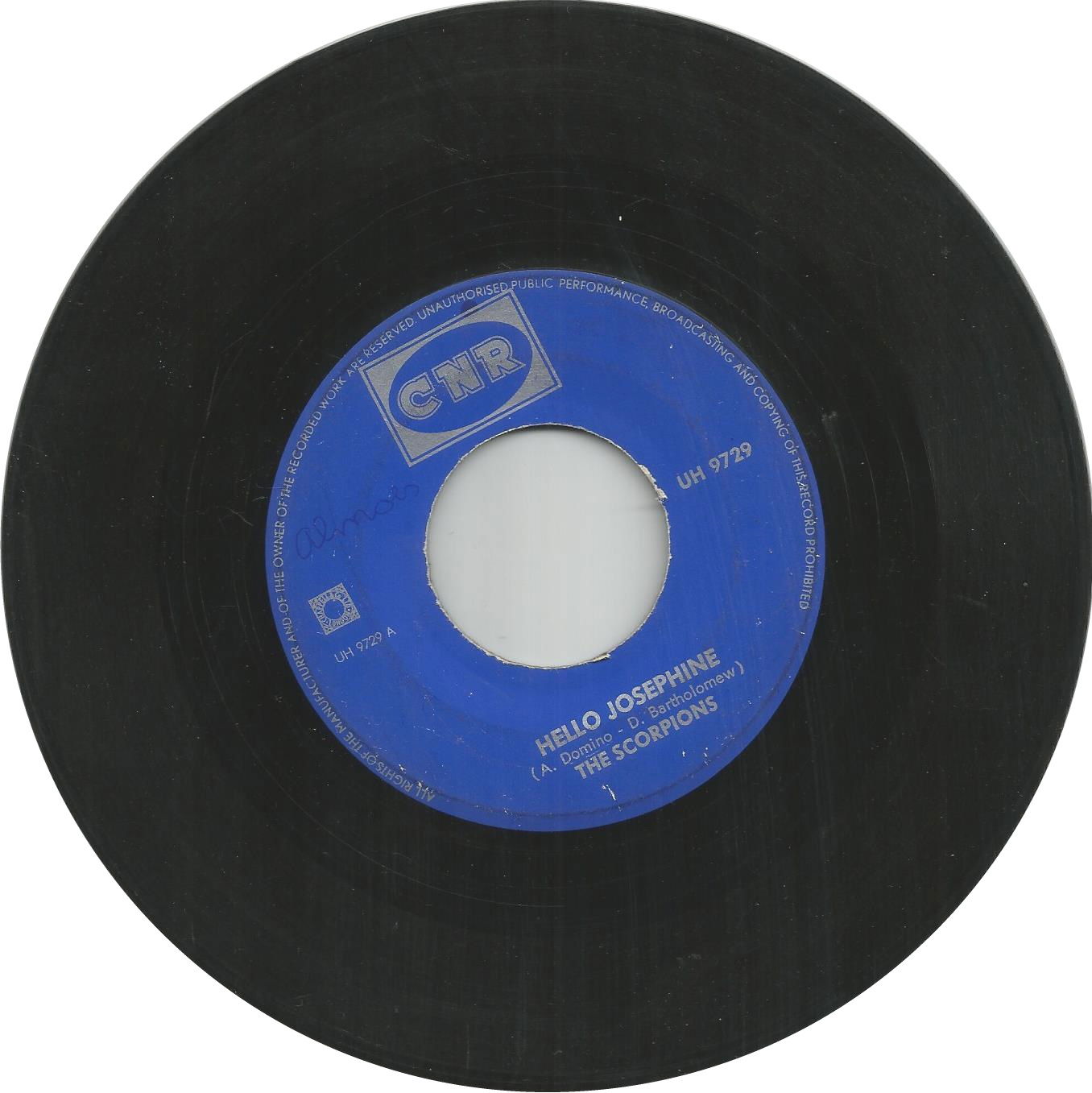 The Scorpions – Hello Josephine (1964) - nr. 1