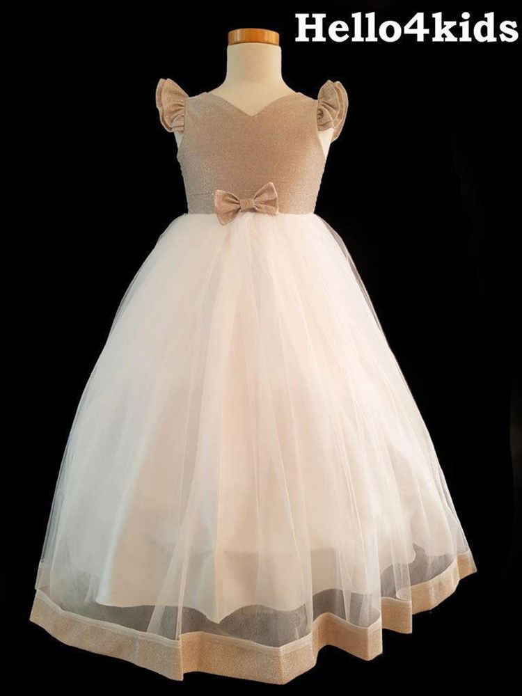 nieuw communie jurk bruidsmeisje kleding prinsessen BlingBrons - nr. 1