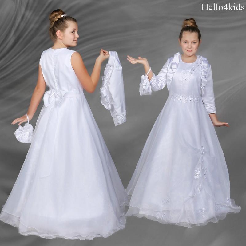 nieuw communie jurk bruidsmeisje kleding prinsessen BlingBrons - Afbeelding 8