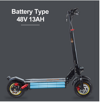 BEZIOR S1 Off-Road Electric Scooter 1000W 45Km/h 50KM Range - 5