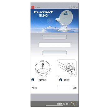 Teleco Flatsat Classic BT 65 SMART TWIN, P16 SAT, Bluetooth - 5
