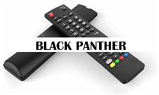 Vervangende afstandsbediening voor de BLACK PANTHER apparatuur.