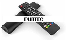 Vervangende afstandsbediening voor de FAIRTEC apparatuur.