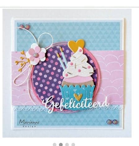 Marianne design cupcake mal - Afbeelding 2