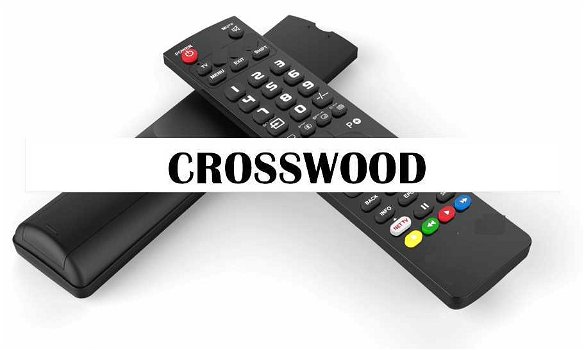 Vervangende afstandsbediening voor de Crosswood apparatuur. - 0