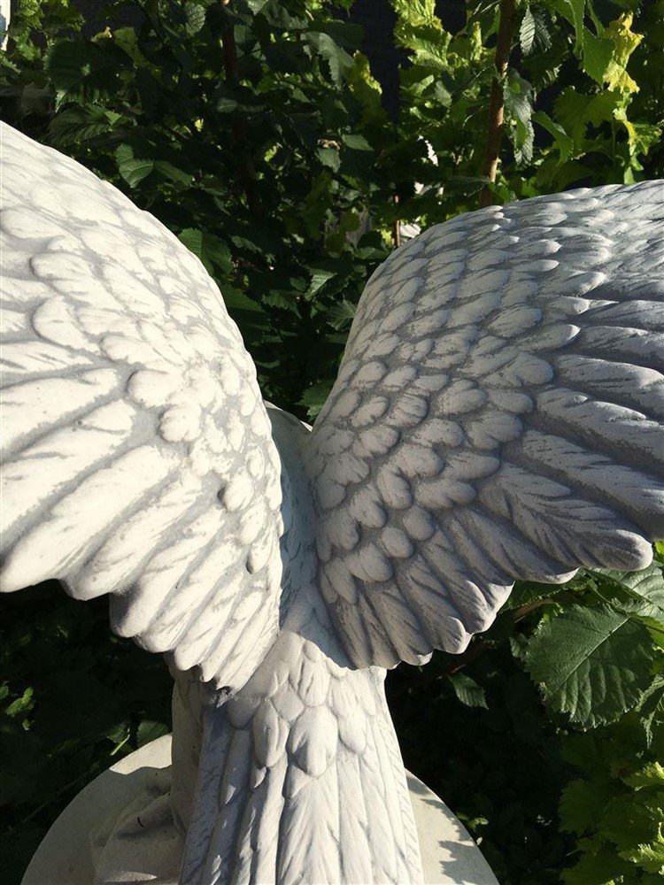 Adelaar vol steen, prachtig beeld-decoratie tuin - Afbeelding 5