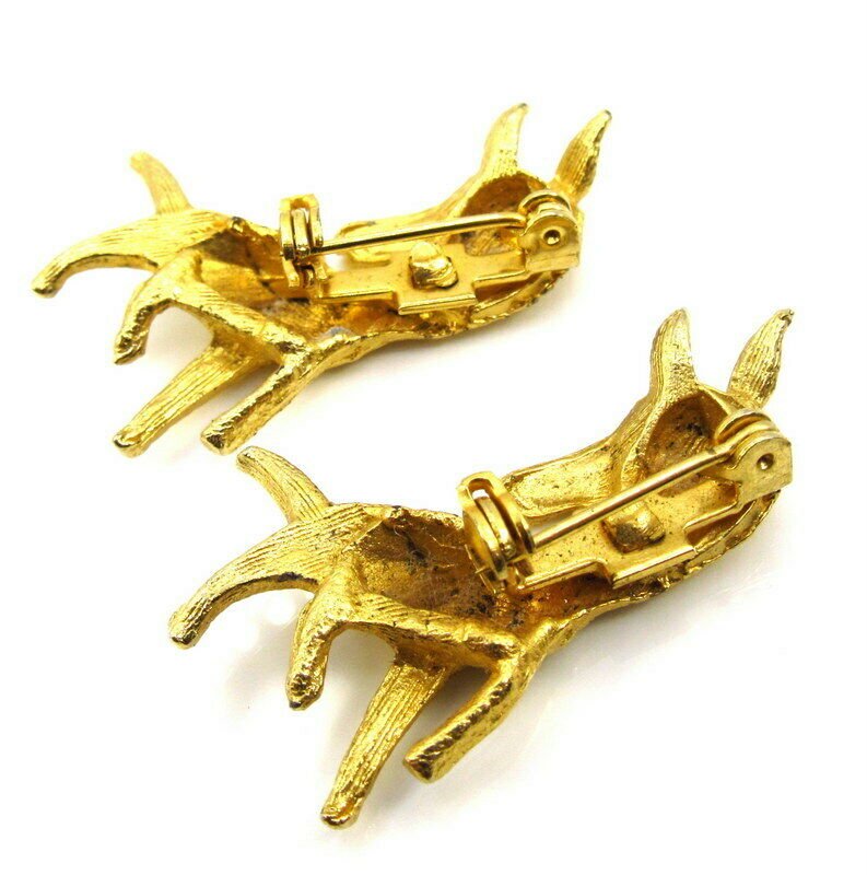 Twee schattige vintage broches - Afbeelding 3