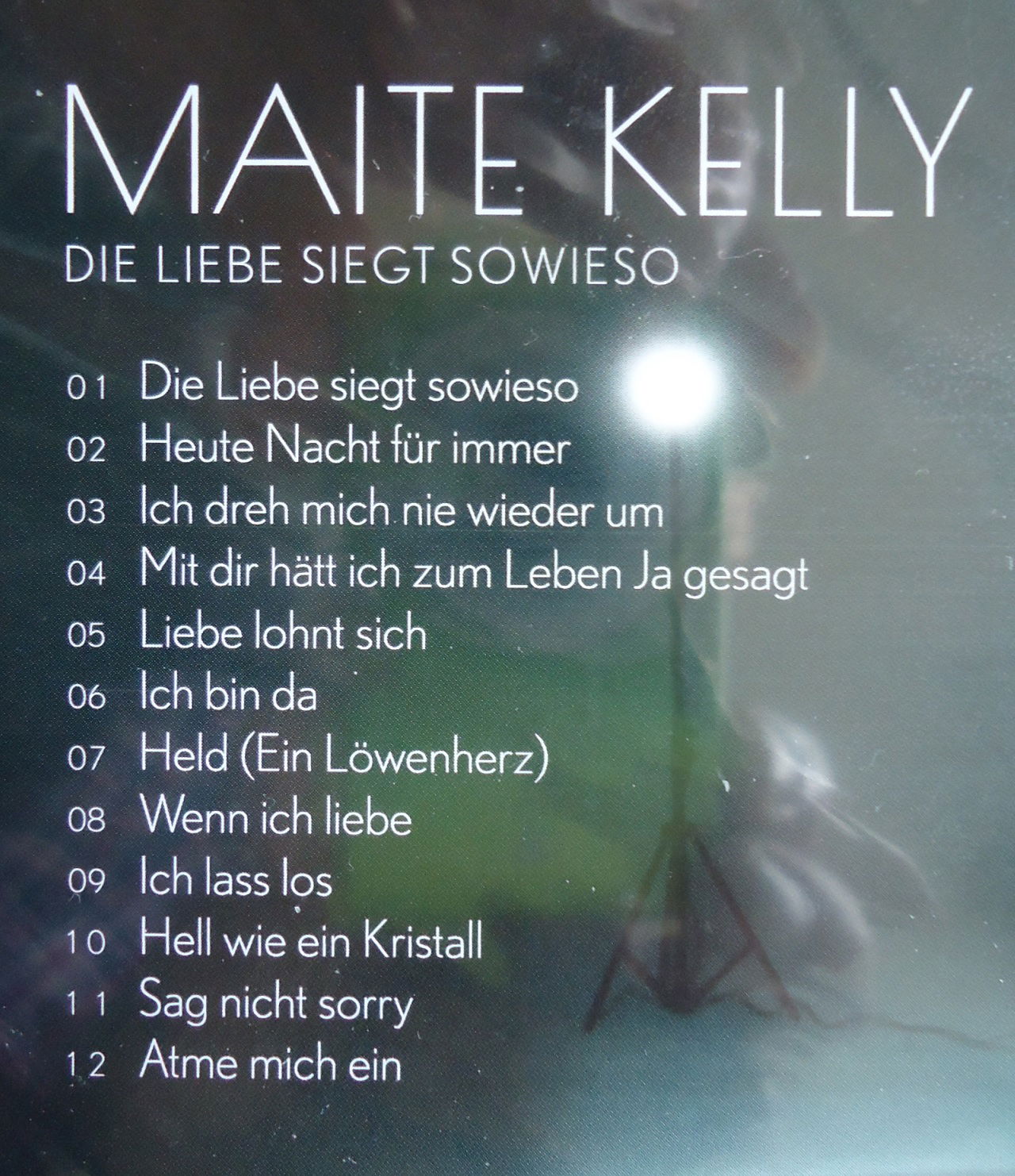 De originele CD Die Liebe Siegt Sowieso van Maite Kelly. - Afbeelding 2
