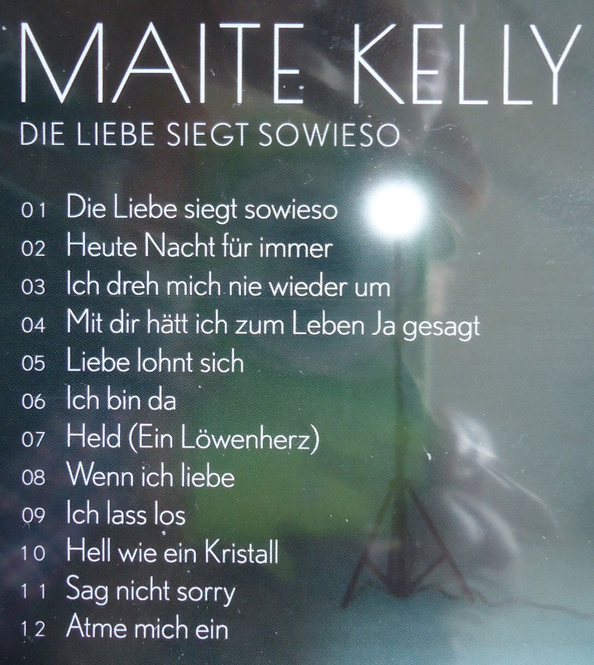 De originele CD Die Liebe Siegt Sowieso van Maite Kelly. - Afbeelding 8