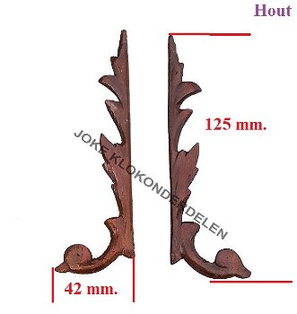 = 2 Kast ornamenten =44808 - 1