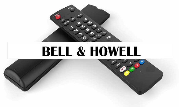 Vervangende afstandsbediening voor de Bell & Howell apparatuur. - 0