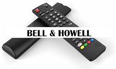 Vervangende afstandsbediening voor de Bell & Howell apparatuur.