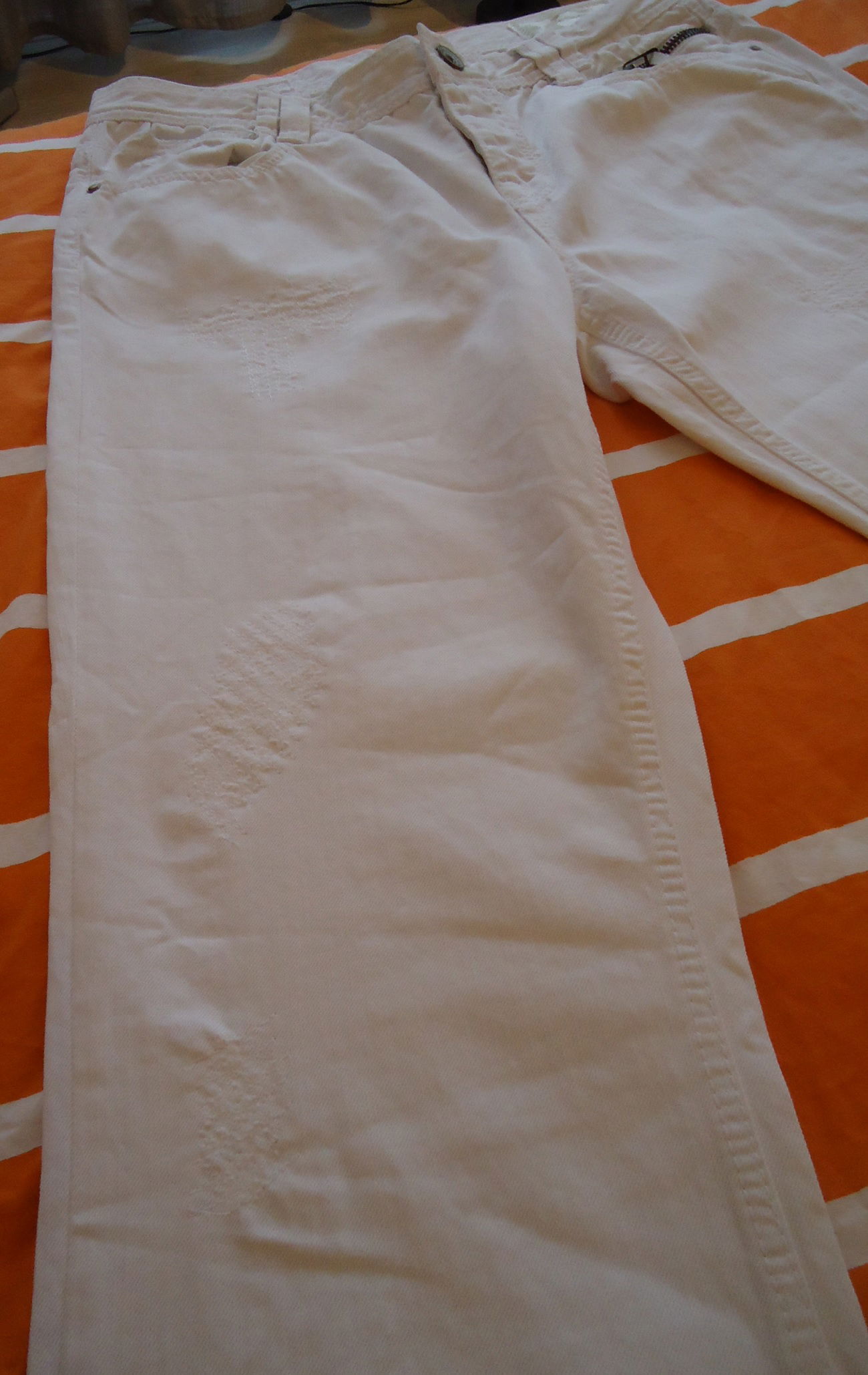 Te koop een nieuwe witte broek van Forecast (maat: W38/L34). - Afbeelding 6