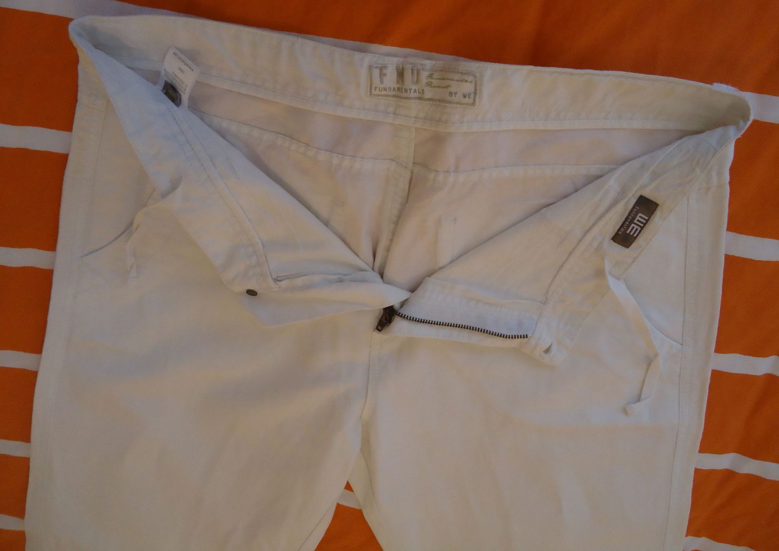 Te koop een nieuwe witte broek van WE (maat: W36/L34). - Afbeelding 2