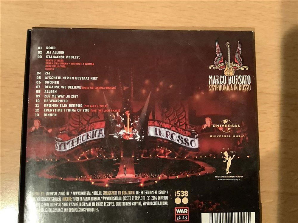 Marco Borsato, Symphonica in Rosso - Afbeelding 2