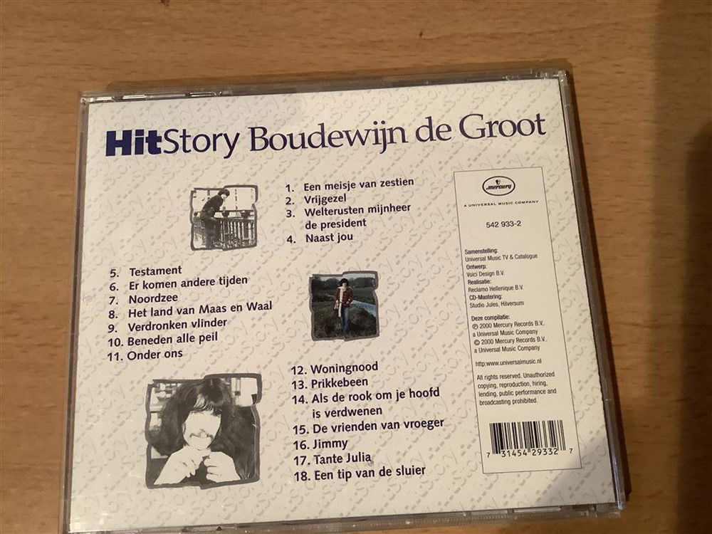 Bouwdewijn de Groot, Hitstory - Afbeelding 2