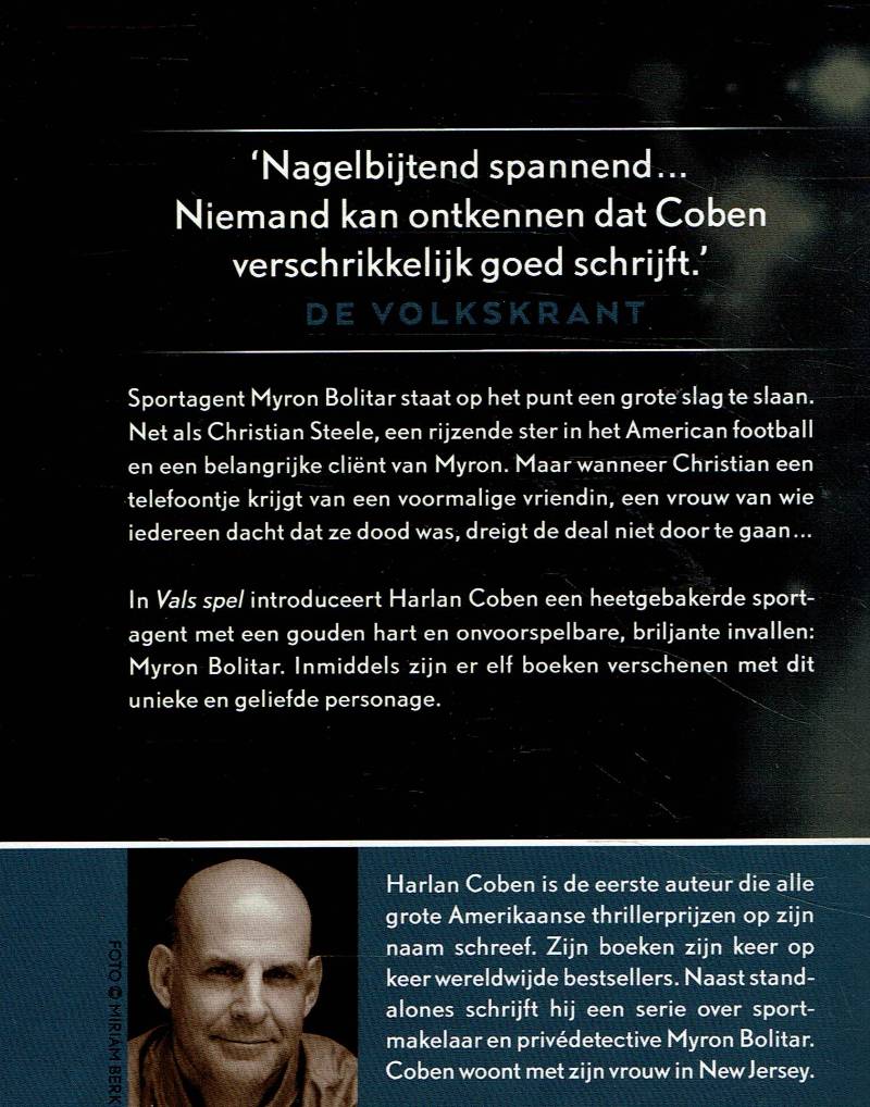 Harlan Coben = Vals spel - Afbeelding 2