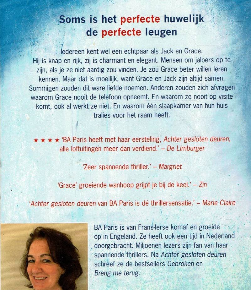 B.A Paris = Achter gesloten deuren - Afbeelding 2