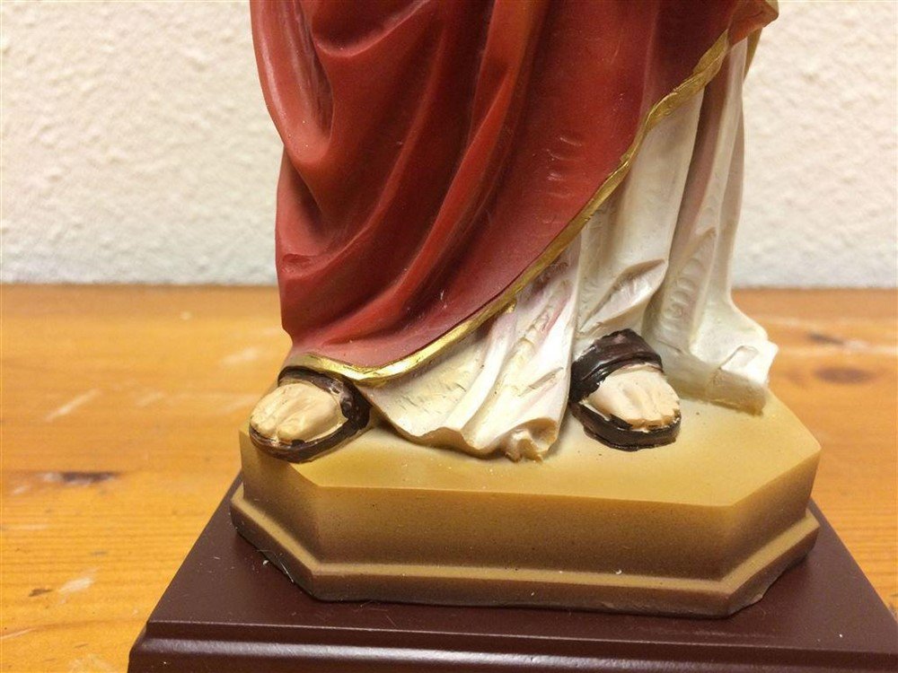 Heilig hart beeld, prachtig kleurvolbeeld -Here Jezus - Afbeelding 6