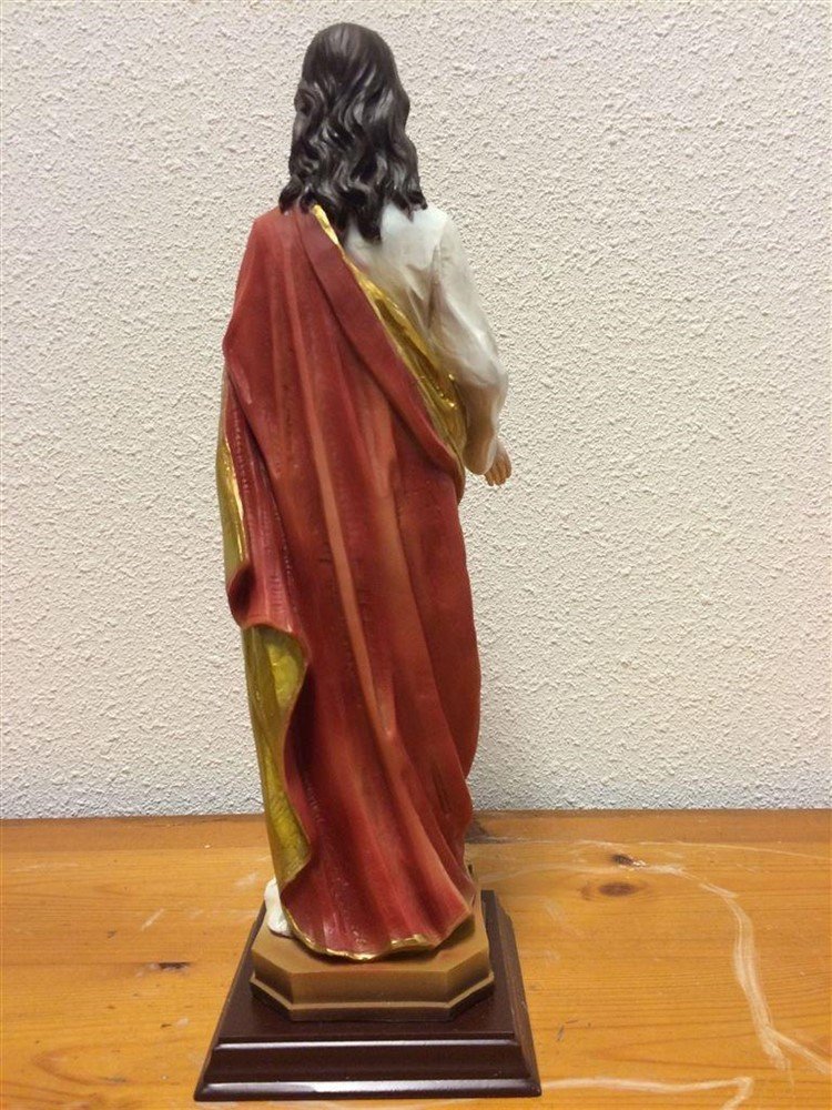Heilig hart beeld, prachtig kleurvolbeeld -Here Jezus - Afbeelding 8