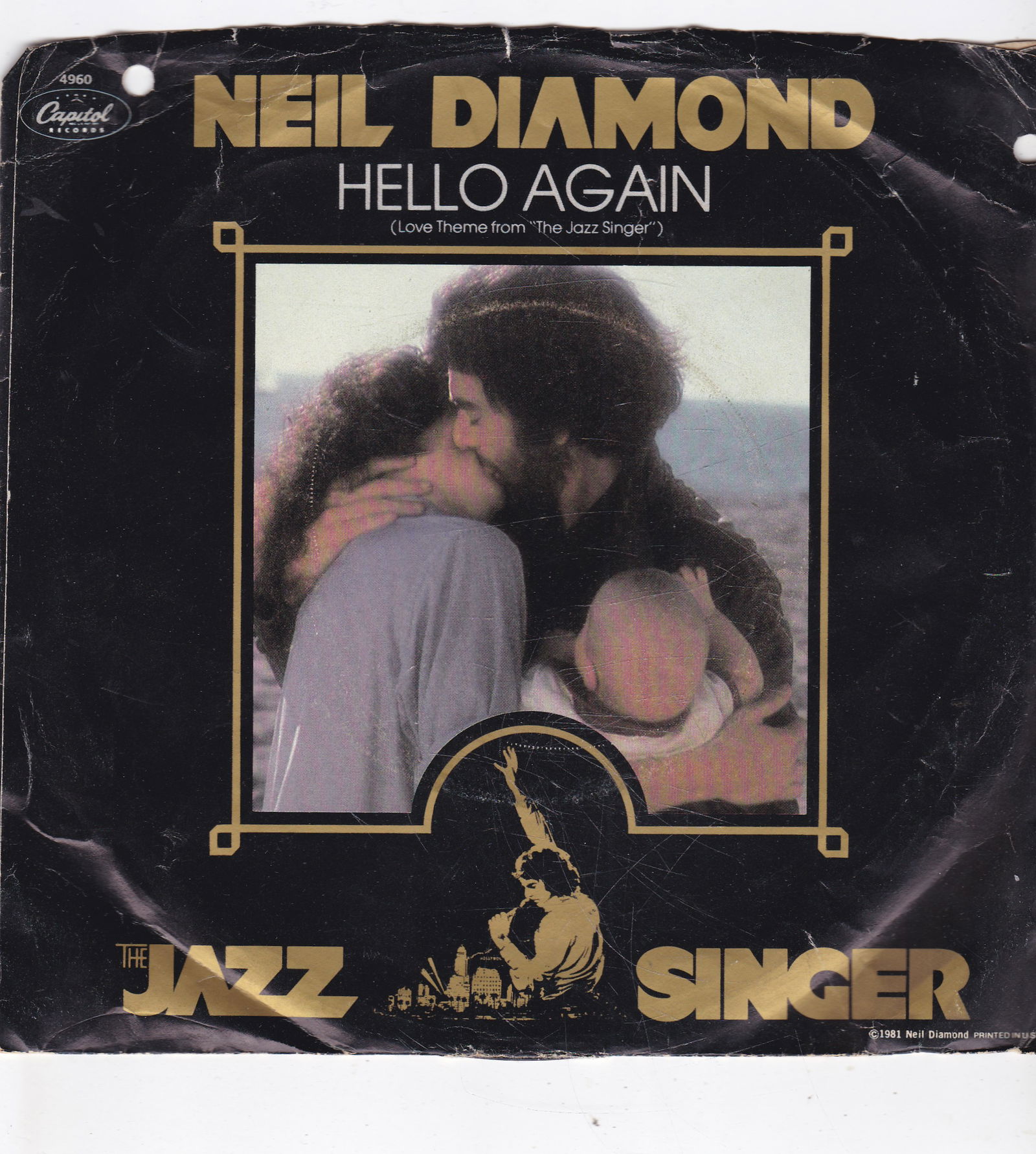 Single Neil Diamond - Hello again - nr. 1