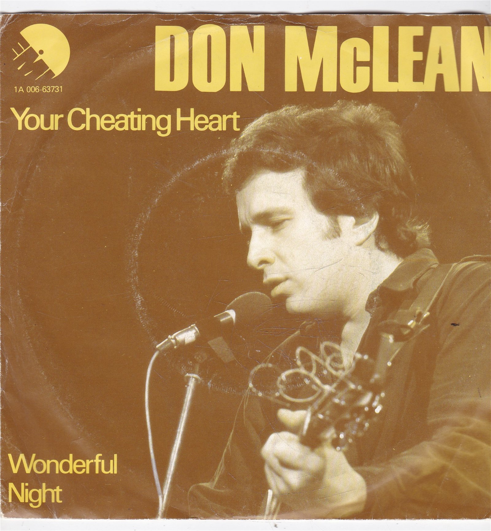 Single Don McLean - Your cheating heart - nr. 1